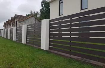 Заборная доска из ДПК